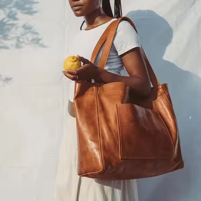 Amelia™ - Sac à Bandoulière en Cuir Vintage