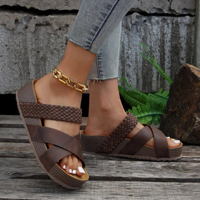 Victoria™ - Sandales Orthopédiques Élégantes
