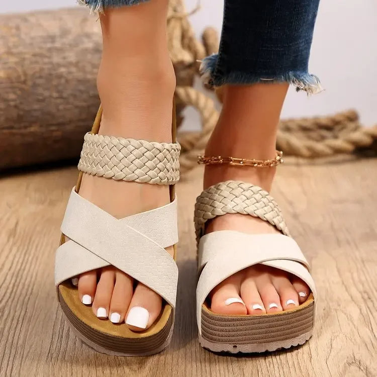 Victoria™ - Sandales Orthopédiques Élégantes