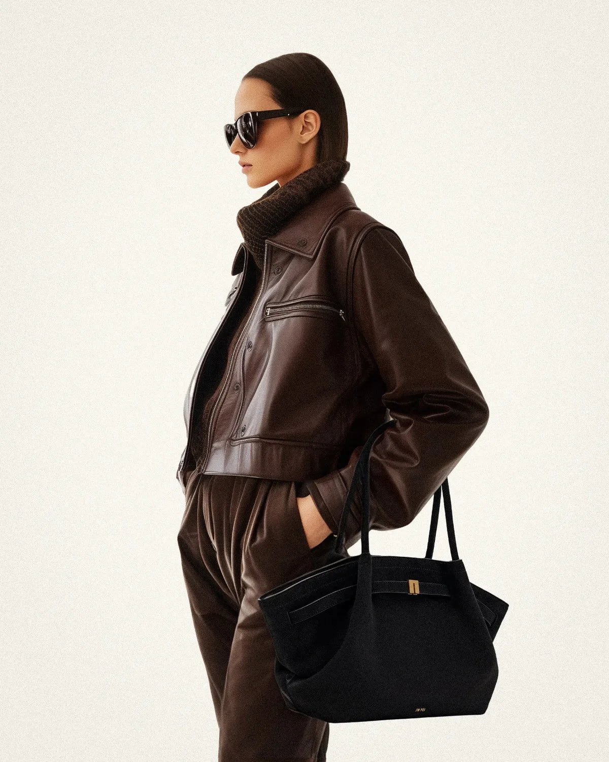 Riley™ - Sac en Micro Cuir Suédé pour Aisselle