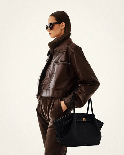 Riley™ - Sac en Micro Cuir Suédé pour Aisselle