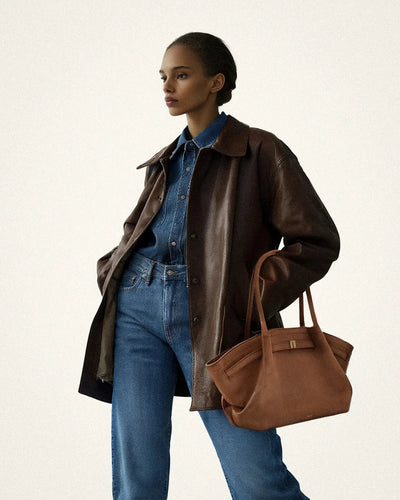 Riley™ - Sac en Micro Cuir Suédé pour Aisselle