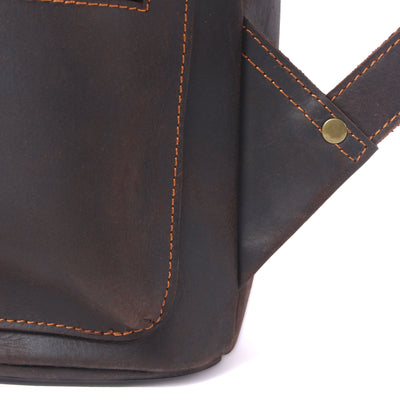 FLAM | Sac à Dos en Cuir avec Cordon