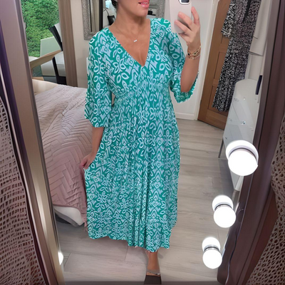 Camila | Robe Maxi Coucher de Soleil