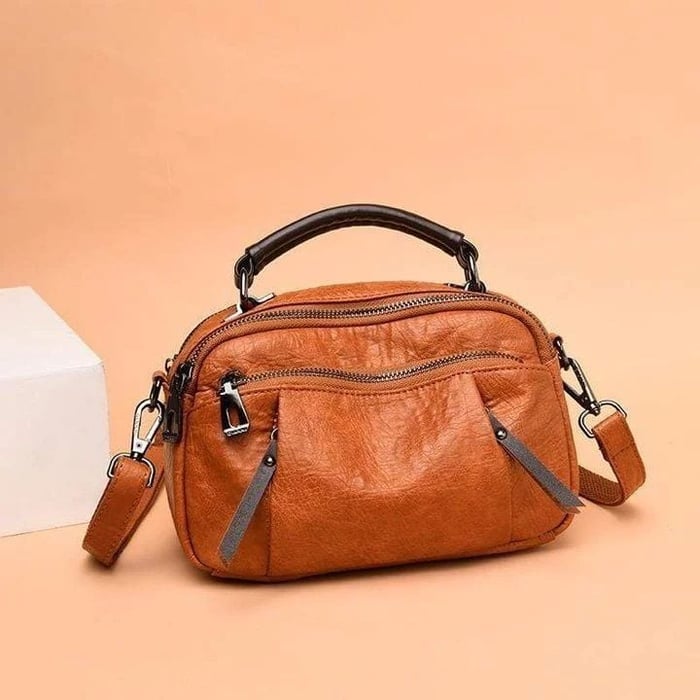 Style Exquis Penelope™ | Sac Souple à Multiples Poches