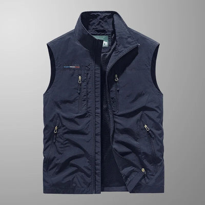 Casper – Gilet cargo respirant avec poches multiples
