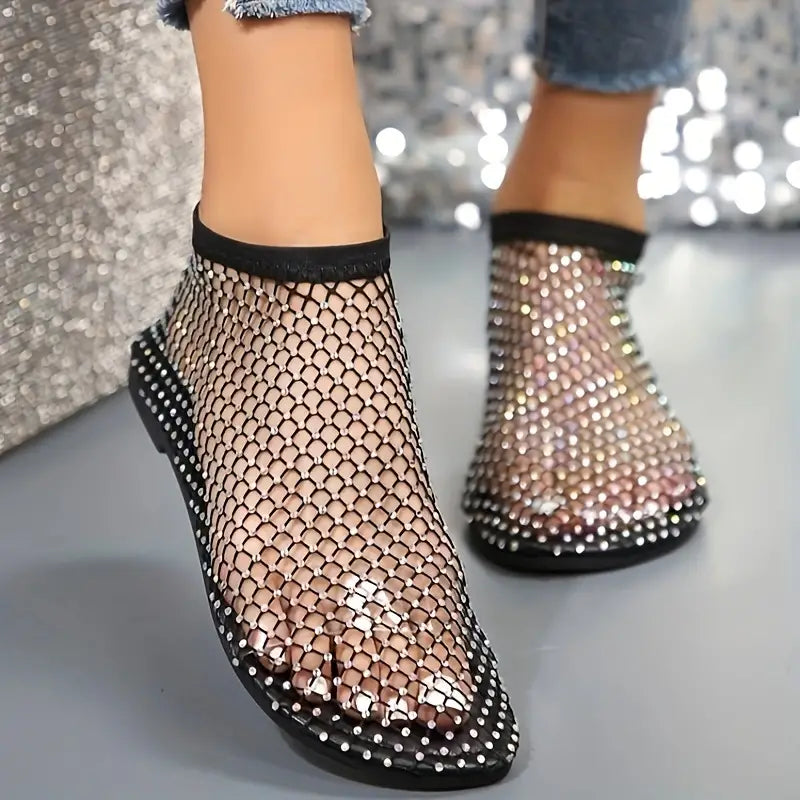 Aubrey™ - Ballerines Premium Brillantes