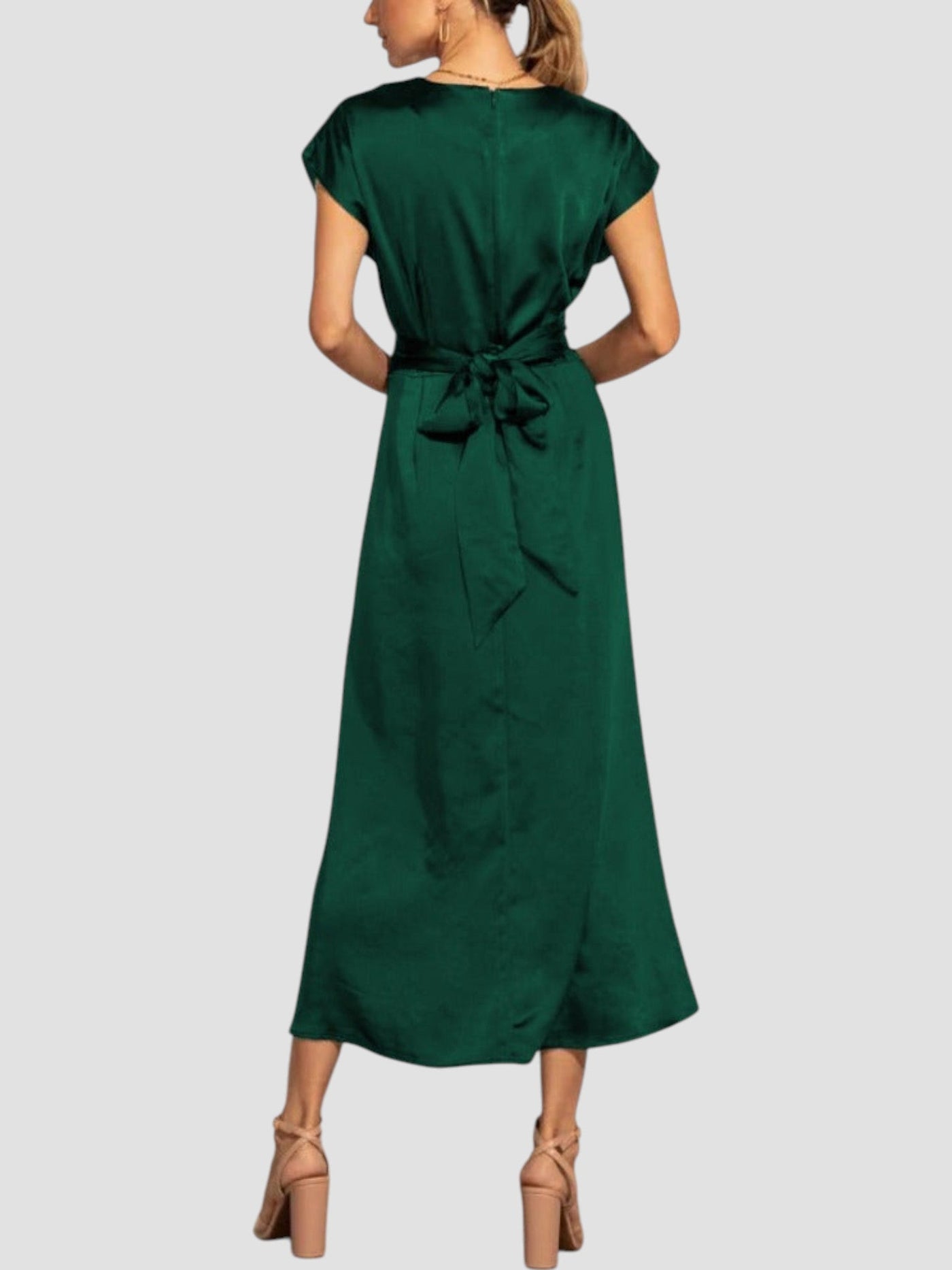 Claire | Robe Midi Élégante