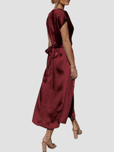 Claire | Robe Midi Élégante