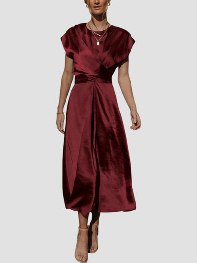 Claire | Robe Midi Élégante