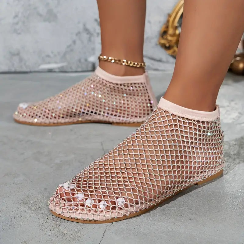 Aubrey™ - Ballerines Premium Brillantes