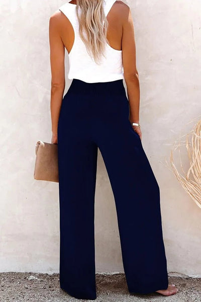 Riana™ | Pantalons Relaxés Taille Haute