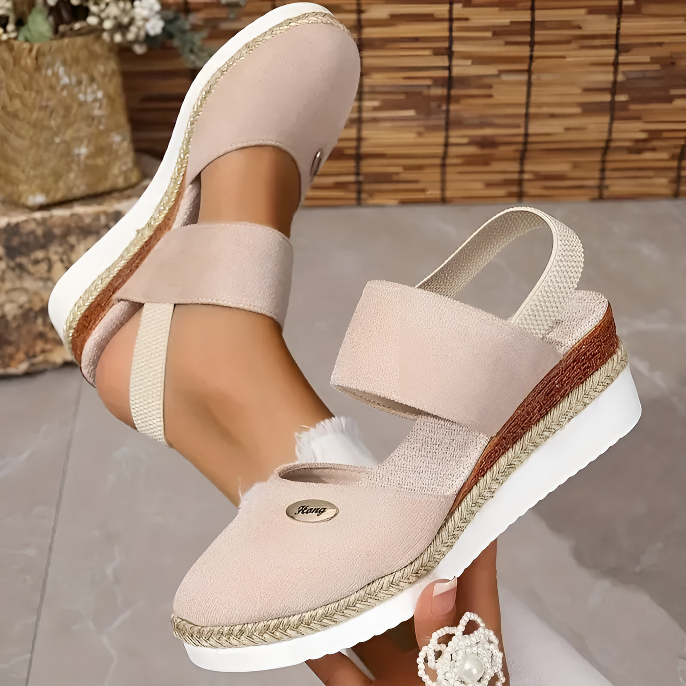 Wendy - Sandales Orthopédiques Décontractées Slip On