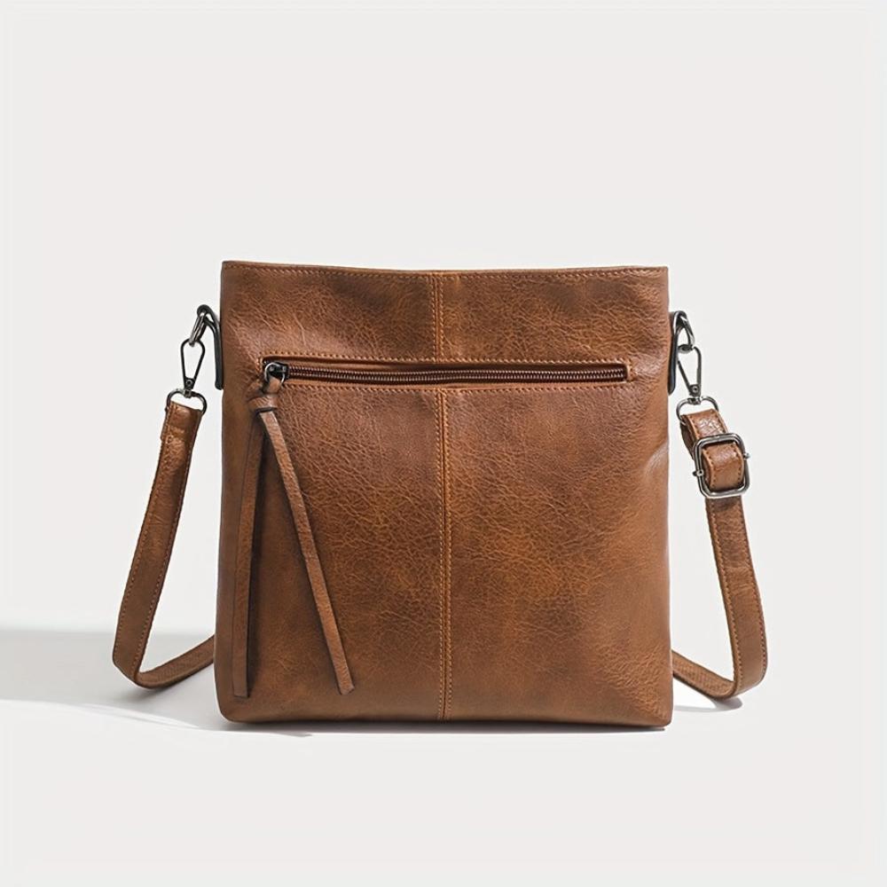 Addison™ Élégance Simple | Sac Croisé Carré Rétro