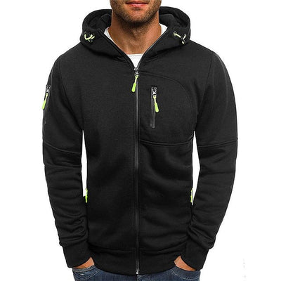 Oliver | Hoodie à zip urbain