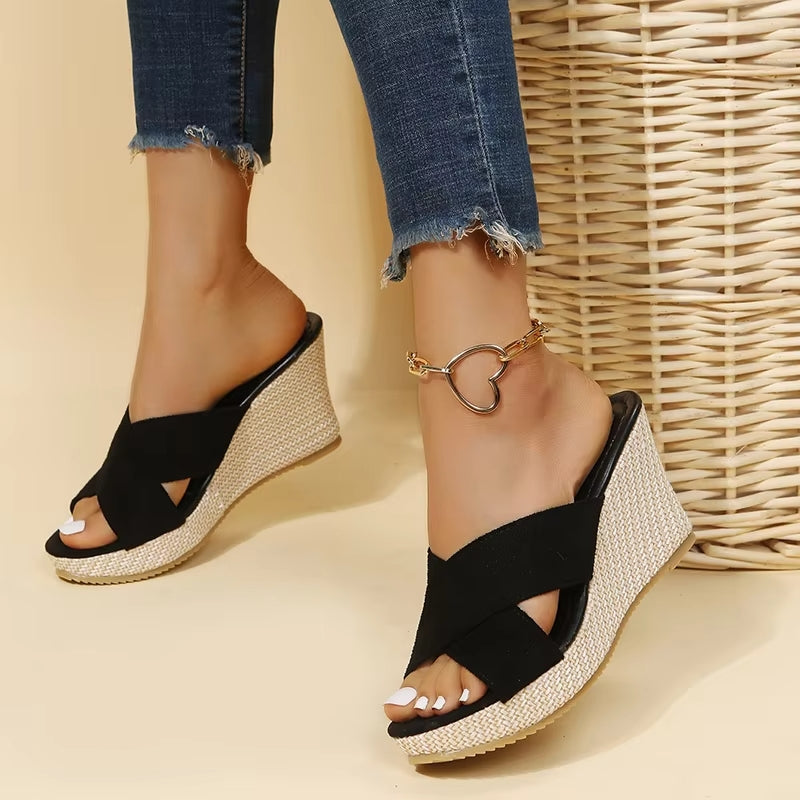 Sandales à talons compensés Almina Comfort™