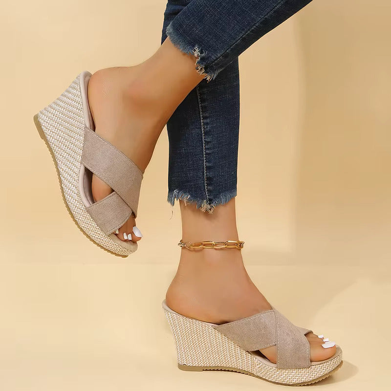 Sandales à talons compensés Almina Comfort™
