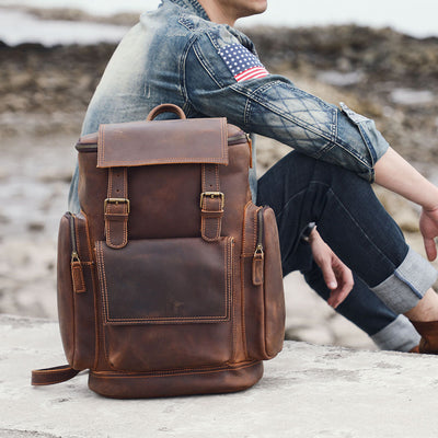 KALMAR | Sac à Dos en Cuir