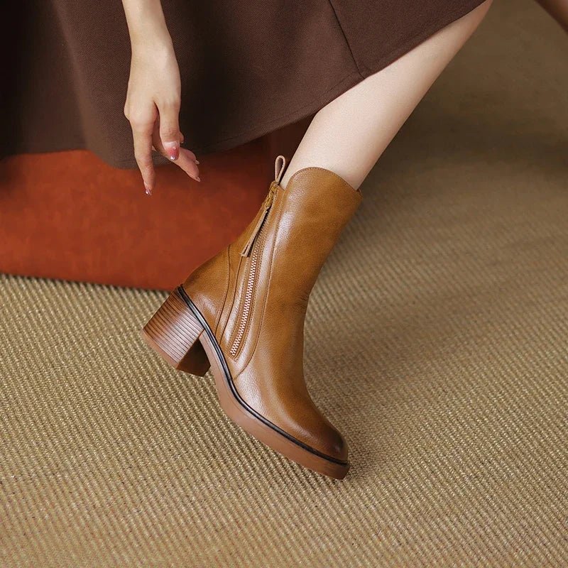 Bottes Ankle en Cuir Harper™