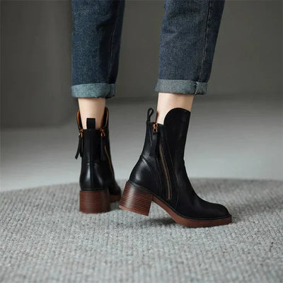 Bottes Ankle en Cuir Harper™