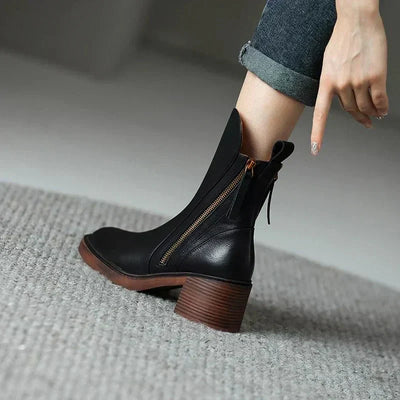 Bottes Ankle en Cuir Harper™