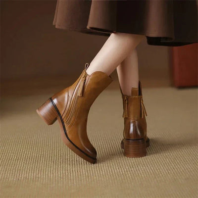 Bottes Ankle en Cuir Harper™