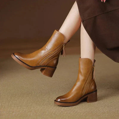 Bottes Ankle en Cuir Harper™