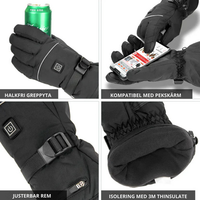 Laurent | Gants Chauffants Électriques d’Hiver