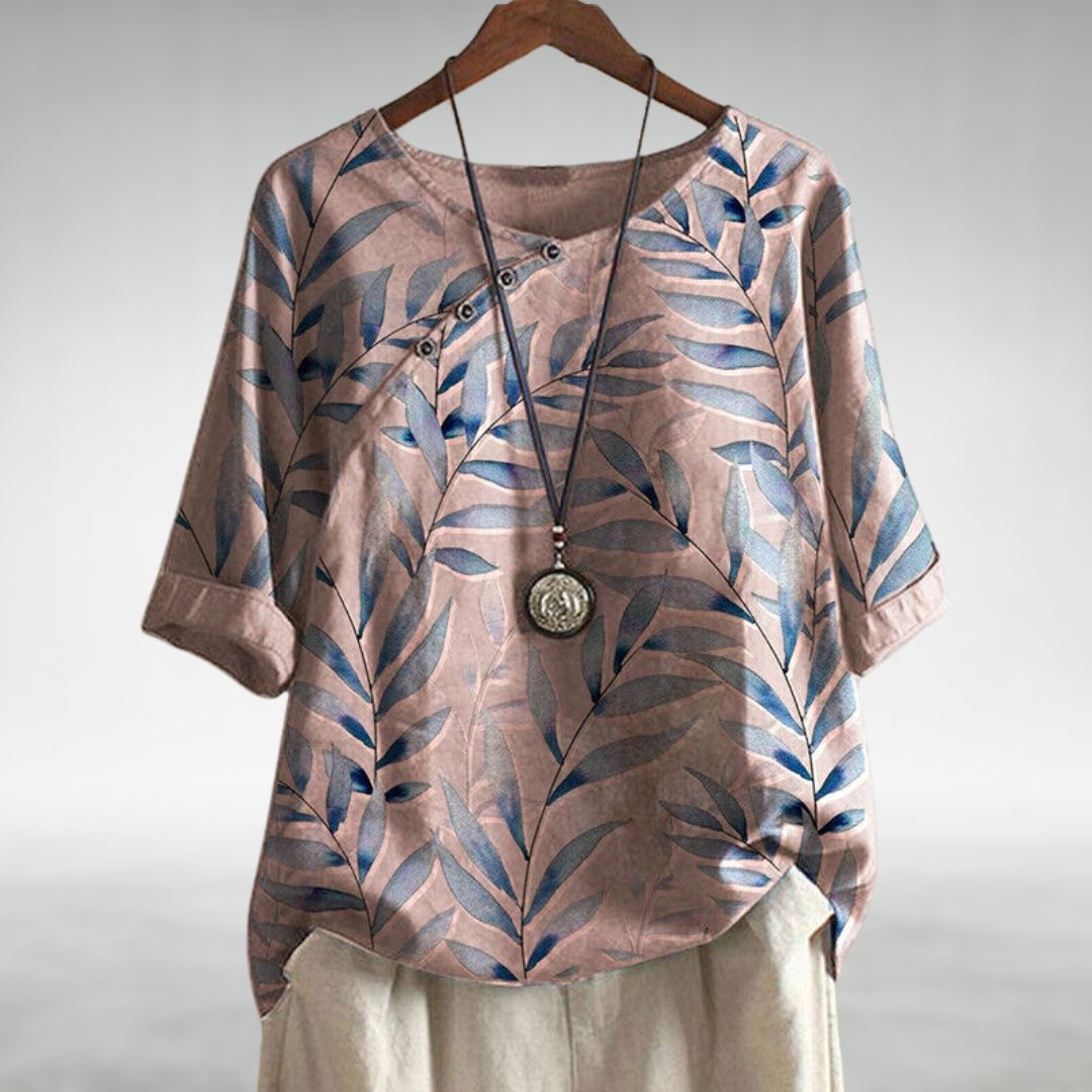Toni™ | Blouse Chic avec une Touche Ludique