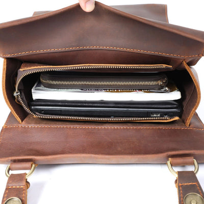 KENWAY | Sac à Dos en Cuir Pleine Fleur