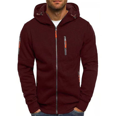 Oliver | Hoodie à zip urbain