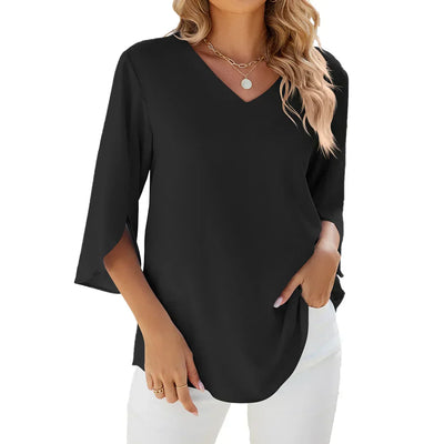 Belinda™ | Blouse à col en V