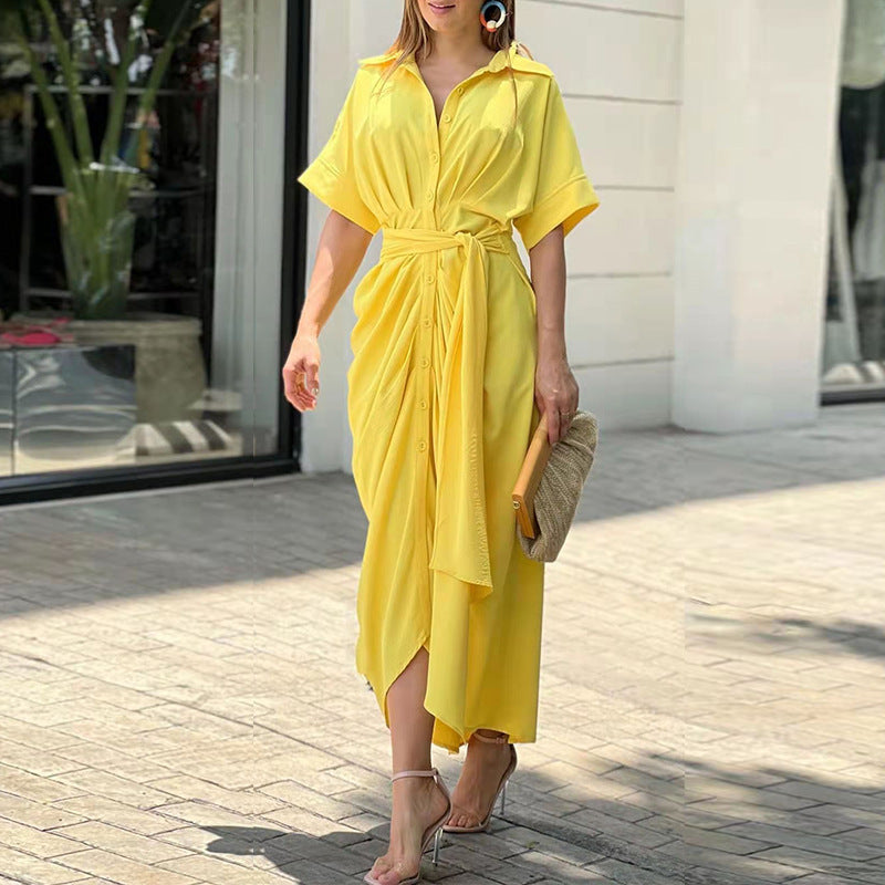 Amalia | Robe Maxi Enveloppe de Luxe (Presque épuisée)