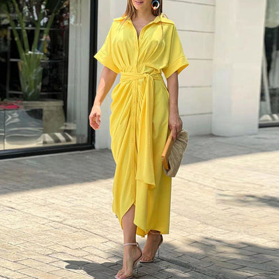 Amalia | Robe Maxi Enveloppe de Luxe (Presque épuisée)