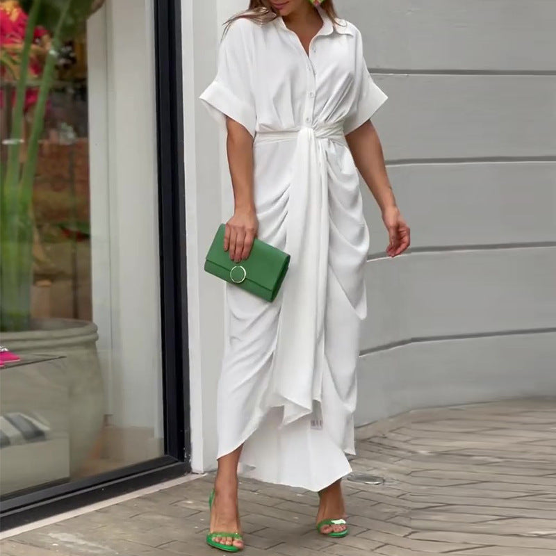 Amalia | Robe Maxi Enveloppe de Luxe (Presque épuisée)