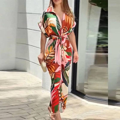 Amalia | Robe Maxi Enveloppe de Luxe (Presque épuisée)