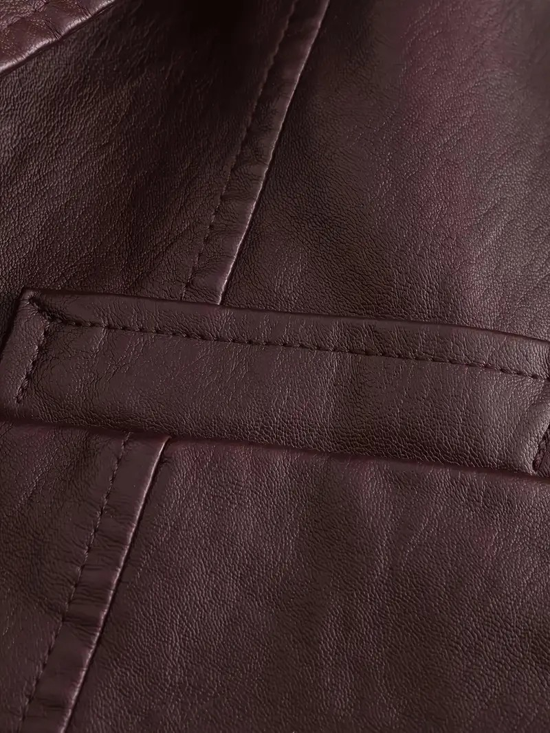 OLIVEIER - VESTE EN CUIR SYNTHÉTIQUE