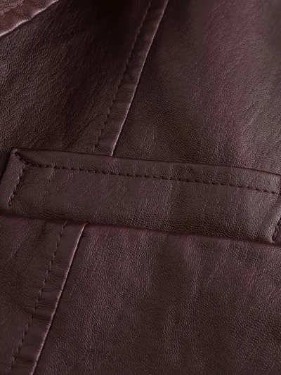 OLIVEIER - VESTE EN CUIR SYNTHÉTIQUE