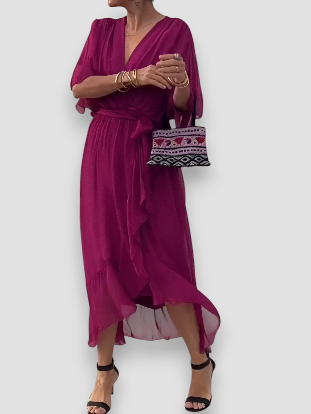 Carmen | Robe Décolleté en V