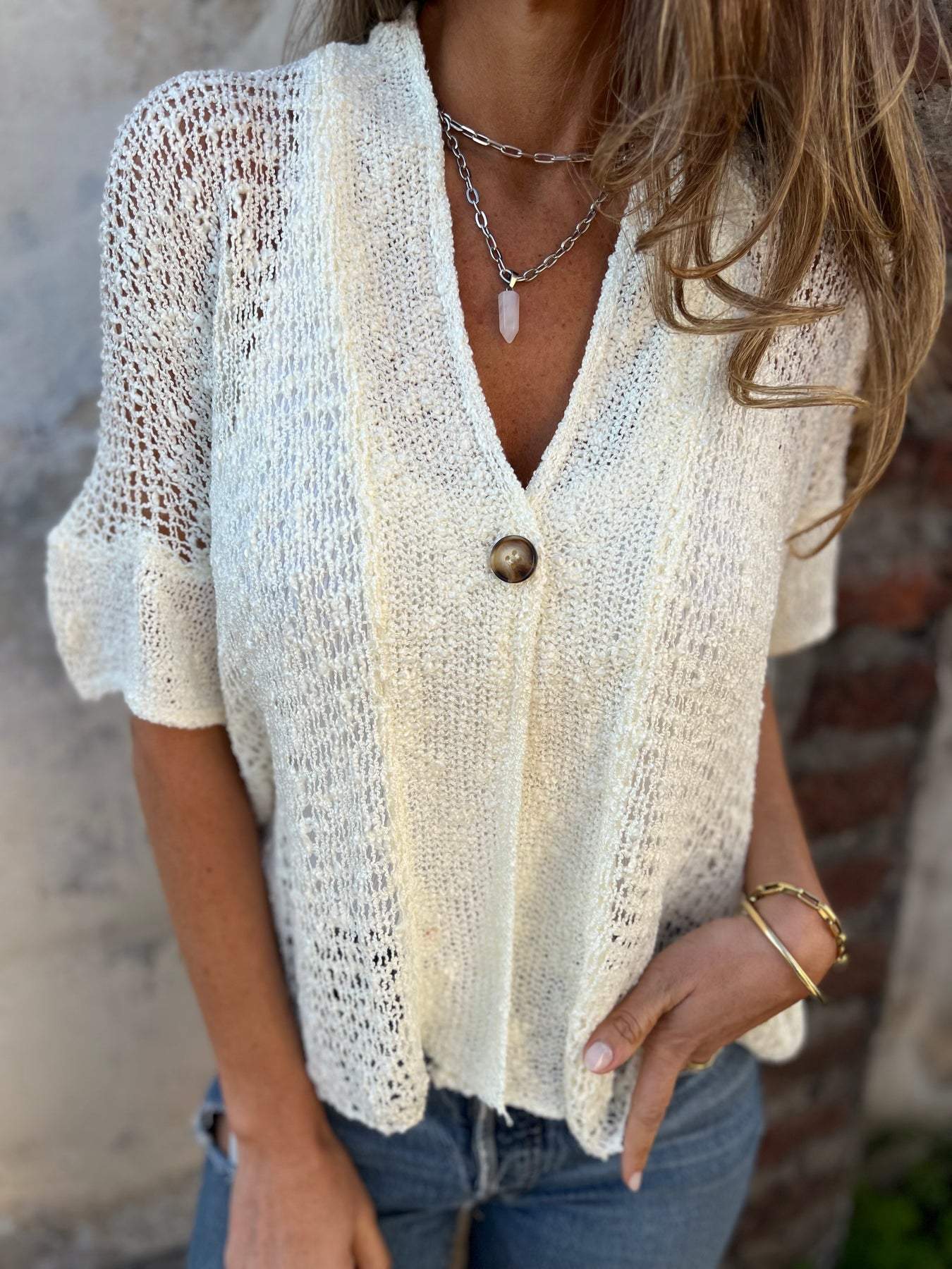 Barbara™ | Haut Texturé Élégant