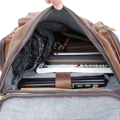 KALMAR | Sac à Dos en Cuir