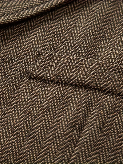 FERDINAND - GILET À MOTIF CHEVRON RÉTRO
