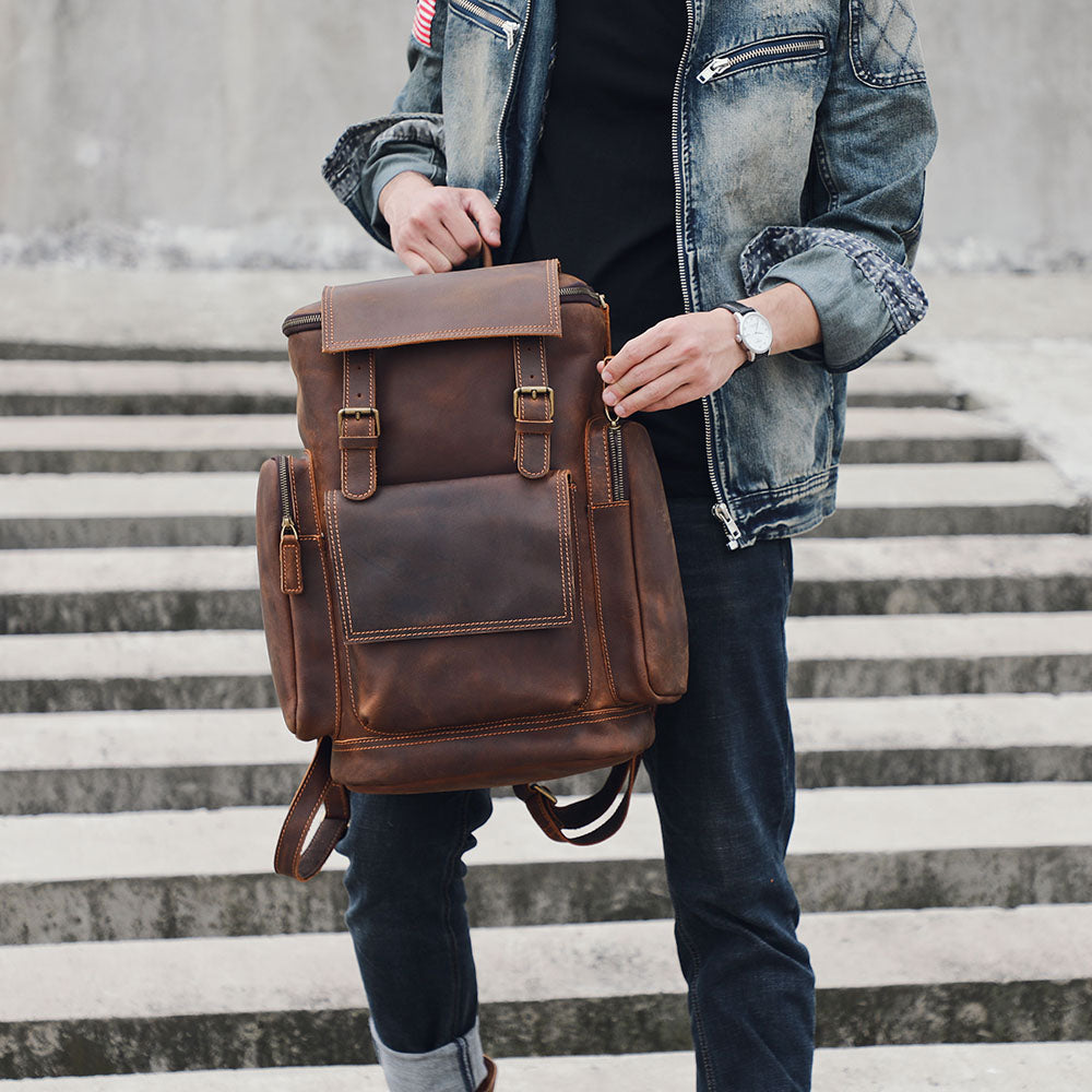 KALMAR | Sac à Dos en Cuir