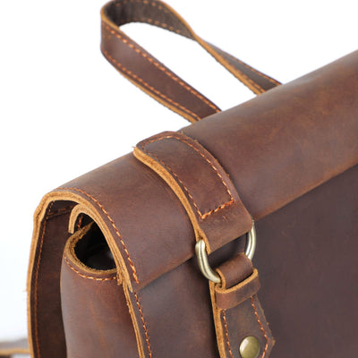 KENWAY | Sac à Dos en Cuir Pleine Fleur