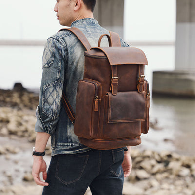 KALMAR | Sac à Dos en Cuir