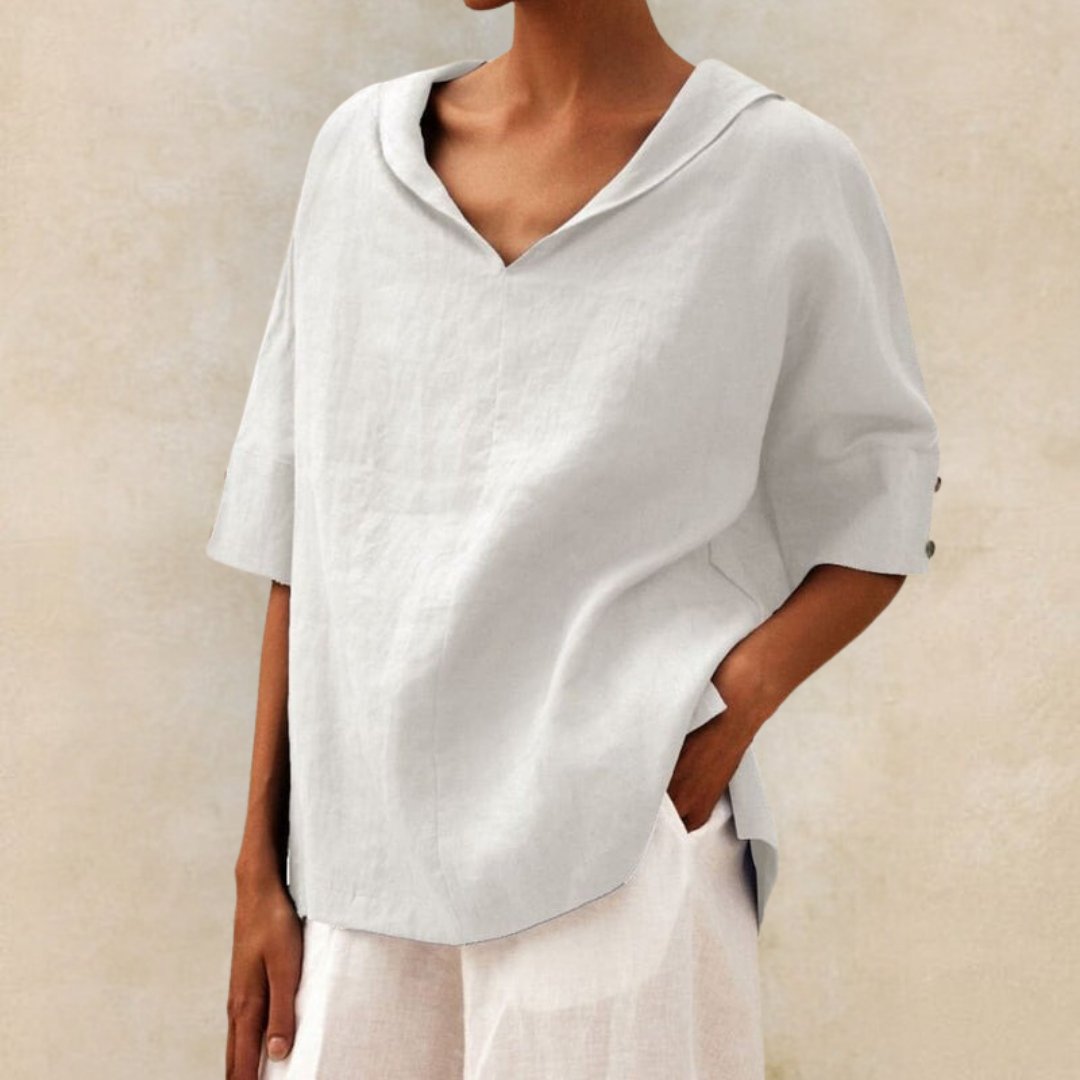 Lena™ | Chemise décontractée en lin