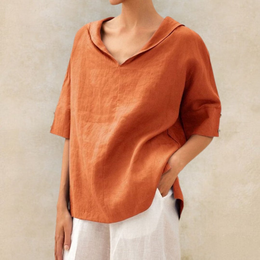 Lena™ | Chemise décontractée en lin