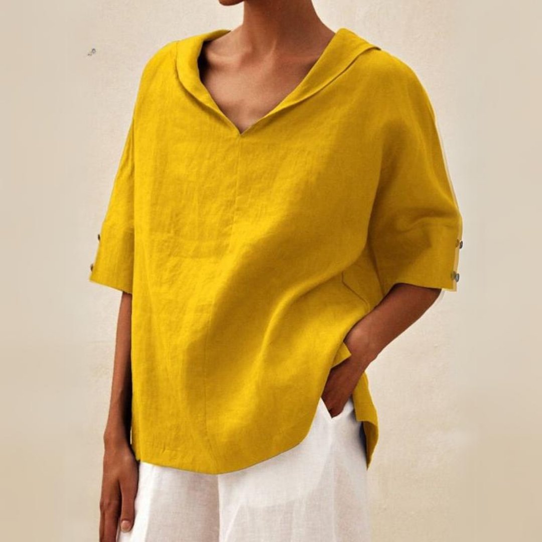 Lena™ | Chemise décontractée en lin