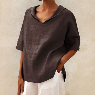 Lena™ | Chemise décontractée en lin