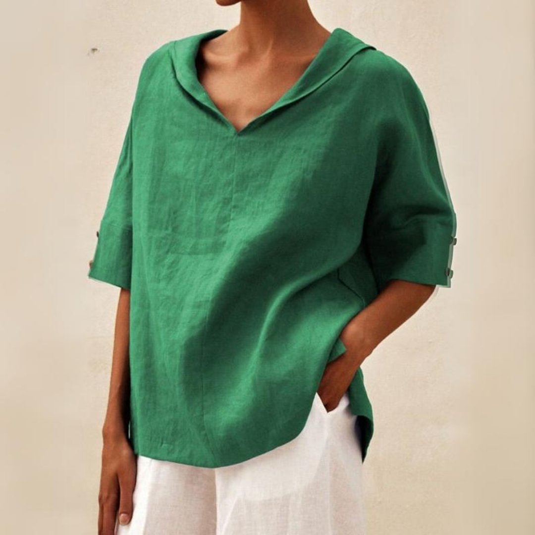 Lena™ | Chemise décontractée en lin